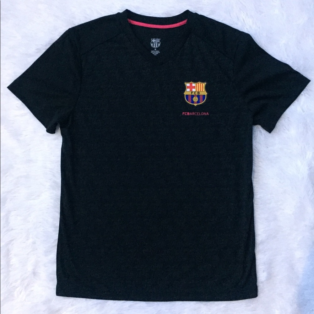 Soccer FC Barcelona“Mes que un club”Athletic Shirt